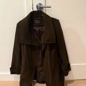 Calvin Klein Women's Dark Brown Trench Coat